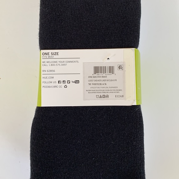 Hue value pack Sneaker Liner Socks 5 Pair - Picture 8 of 8